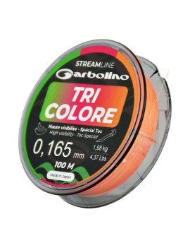 Fil spécial corps de ligne Garbolino STREAMLINE TOC TRI-COLORE
